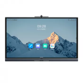 Interaktives Display Yealink MB65C-EDLA 65 Zoll 4K IPS, 8 GB RAM, 64 MB Speicher, 30 W Lautsprecher, 50 MP Kamera, 98,2° Sichtfeld, VESA 600x400, schwarz