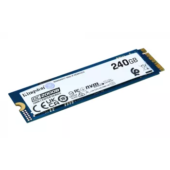 Kingston Technology 240G DC2000B PCIe 4.0 M.2 2280 Enterprise SSD (ohne Kühlkörper)
