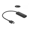DeLOCK Adapter HDMI-A Stecker auf DisplayPort Buchse 8K 0,18 m