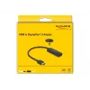 DeLOCK Adapter HDMI-A Stecker auf DisplayPort Buchse 8K 0,18 m