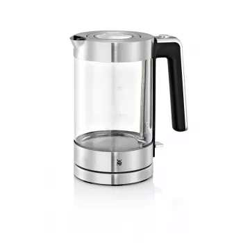 WMF Lono 0413150011 elektrischer Wasserkocher 1,7 l 3000 W Chrom, Transparent