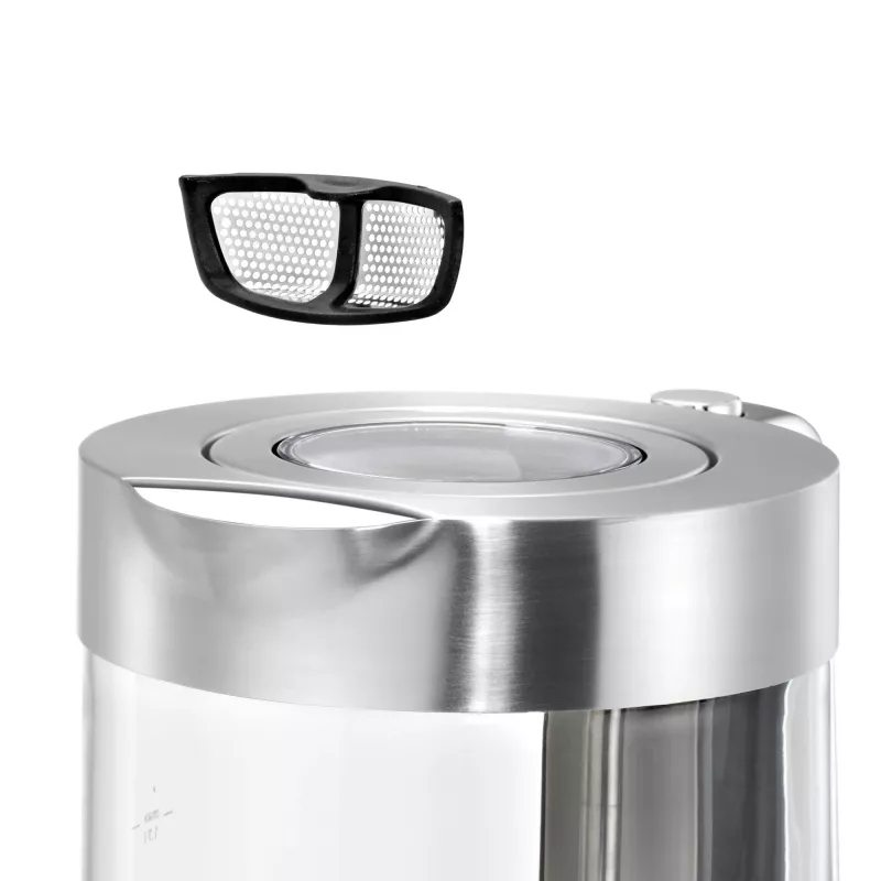 WMF Lono 0413150011 elektrischer Wasserkocher 1,7 l 3000 W Chrom, Transparent