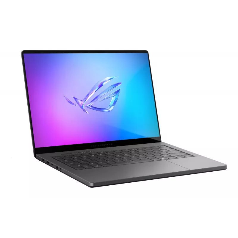 ASUS ROG Zephyrus G14 GA403WR-QS152W AMD Ryzen AI 9 HX 370 Laptop 35,6 cm (14 Zoll) WQXGA+ 64 GB LPDDR5x-SDRAM 2 TB SSD NVIDIA GeForce RTX 5070 Ti Wi-Fi 7 (802.11be) Windows 11 Home Deutsch Schwarz, Grau