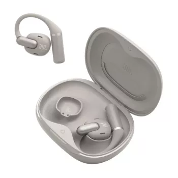 Headset JBL Sense Pro TWS Ohrbügel für Anrufe und Musik, 20–40000 Hz, USB‑C Ladestation, Grau, 95,2 g