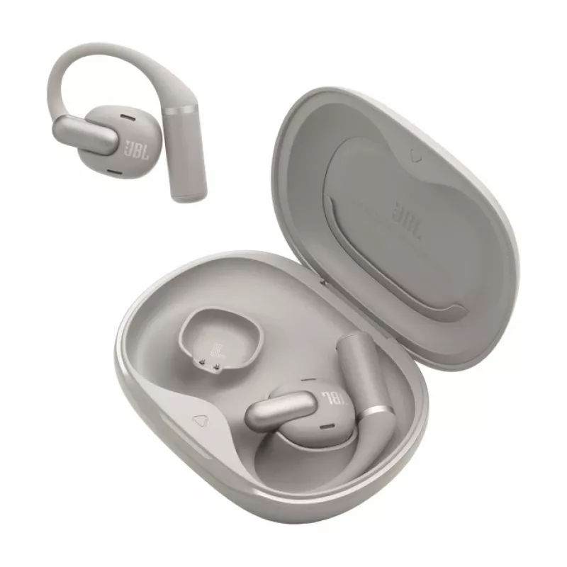 Headset JBL Sense Pro TWS Ohrbügel für Anrufe und Musik, 20–40000 Hz, USB‑C Ladestation, Grau, 95,2 g