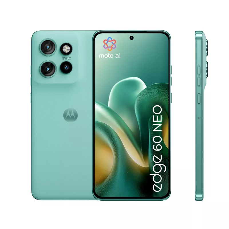 Motorola edge 60 Neo 16,1 cm (6,36 Zoll) Dual SIM Android 15 5G USB Type-C 12 GB 256 GB 5000 mAh Türkis