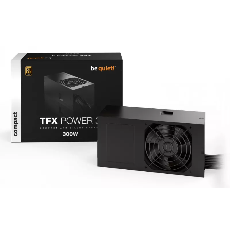 be quiet TFX POWER 3 300W Gold Netzteil 20+4 Pin ATX Schwarz