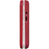 Feature-Phone Doro Leva E30 Klapphandy, 2,8 Zoll (7,11 cm) 320x240, Single-SIM, 0,3 MP Kamera, 1150 mAh, IP55, Rot/Weiß