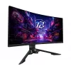 Monitor ASROCK PG34QRT3A 34 Zoll (86,4 cm) WQHD 3440×1440 OLED Curved VA 21:9 500 cd/m² 4000:1 USB 3.2 Gen1 Lautsprecher VESA höhenverstellbar