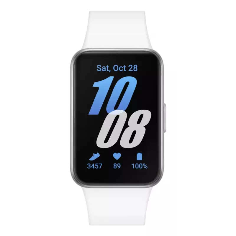 Samsung Galaxy Fit3 4,06 cm (1,6 Zoll) AMOLED 40 mm Digital 256 x 402 Pixel Touchscreen Silber
