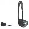 Manhattan Stereo On-Ear-Headset (3,5 mm), Mikrofonbügel, Inline-Lautstärkeregelung, Schaumstoff-Ohrpolster, Standard-2x 3,5-mm-Stereo-Klinkenstecker für Audio-/Mikrofonnutzung, Kabel 2 m, Schwarz, drei Jahre Garantie