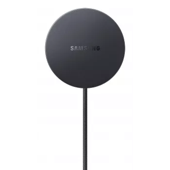 Samsung Magnet Wireless Charger 25W Blck Smartphone Schwarz USB Kabelloses Laden Schnellladen Innenbereich