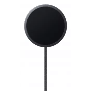 Samsung Magnet Wireless Charger 25W Blck Smartphone Schwarz USB Kabelloses Laden Schnellladen Innenbereich