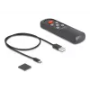 DeLOCK HDMI Switch 4 x HDMI-Eingang auf 1 x HDMI-Ausgang 8K 60 Hz Schwarz