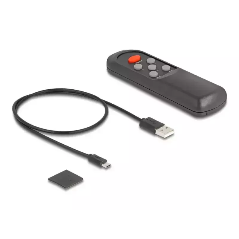 DeLOCK HDMI Switch 4 x HDMI-Eingang auf 1 x HDMI-Ausgang 8K 60 Hz Schwarz