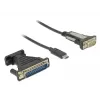 Serielles Kabel DeLOCK 62904 Schwarz 1,8 m DB-9