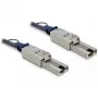 Mini-SAS-Kabel 26Pin DeLOCK 83061 1m Schwarz