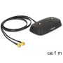 Koaxialkabel DeLOCK 88739 1m 2xSMA Schwarz