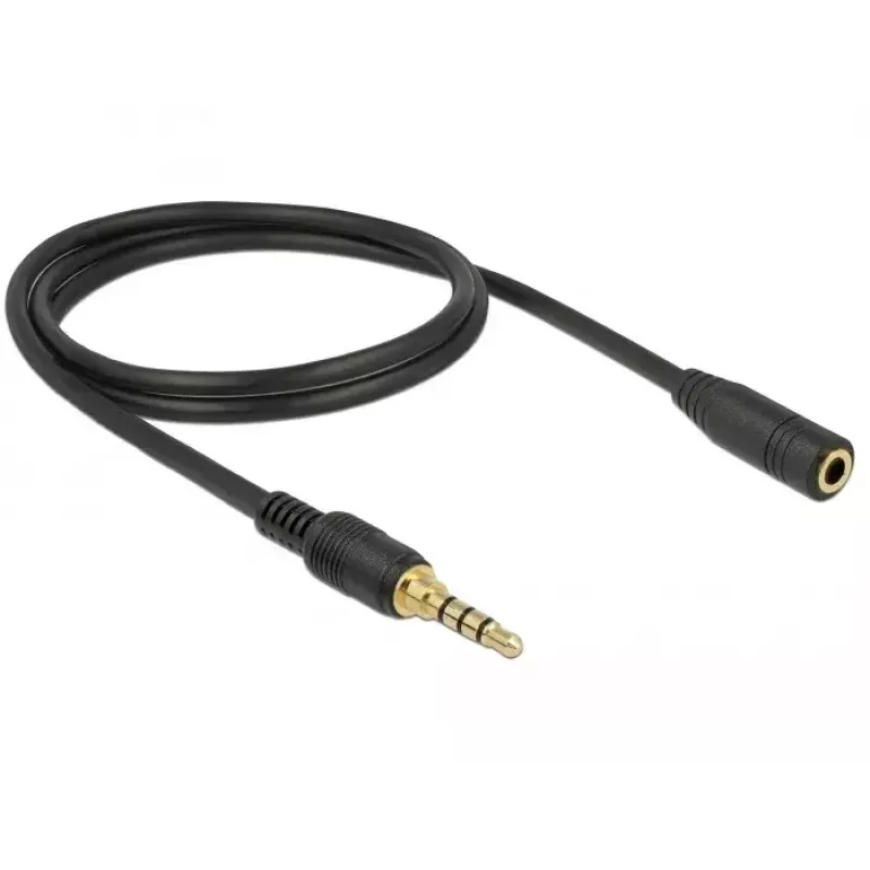 Audiokabel DeLOCK 85631 2m 3,5mm Schwarz