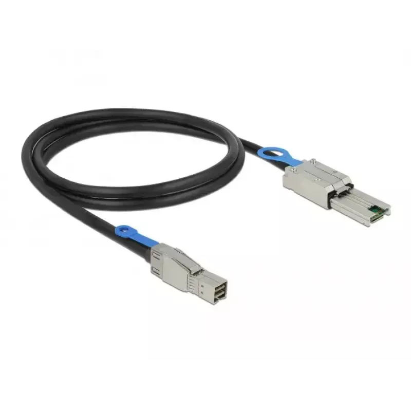Netzwerkkabel DeLOCK 83734 Mini SAS HD SFF-8644 auf Mini SAS SFF-8088 1 m Schwarz