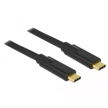 USB-Kabel DeLOCK 83867 USB 2.0 3 m USB C Schwarz