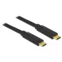 USB-Kabel DeLOCK 83867 USB 2.0 3 m USB C Schwarz