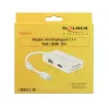 Kabel DeLOCK 0,16m DisplayPort VGA HDMI DVI
