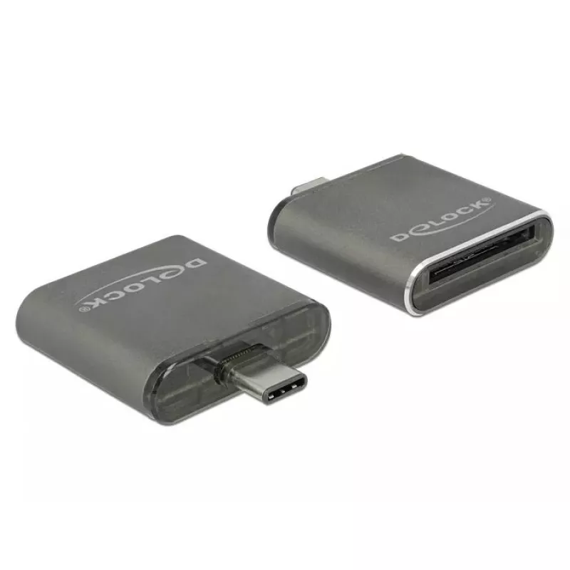 Kartenleser DeLOCK 91498 USB 3.2 Gen 1 Typ-C Schwarz