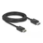 DeLOCK DisplayPort-Kabel 16K 30 Hz 8K 60 Hz 40 Gbit/s 3 m