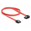 SATA-Kabel DeLOCK 83964 0,5 m Schwarz Rot