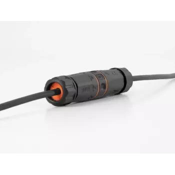 DeLOCK Kabelverbinder LSA auf LSA Cat.6A IP68 wasserdicht schwarz