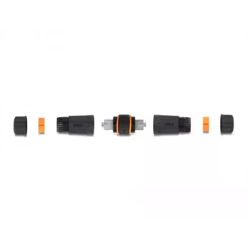 DeLOCK Kabelverbinder LSA auf LSA Cat.6A IP68 wasserdicht schwarz