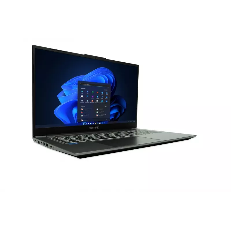 TERRA MOBILE 1717R Intel® Core™ i5 i5-1334U Laptop 43,9 cm (17,3 Zoll) Full HD 16 GB DDR4-SDRAM 1 TB SSD Wi-Fi 6 (802.11ax) Windows 11 Pro Deutsch Grau