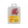 Kabelklemme DeLOCK 86421 RJ45 Mehrfarbig 40 Stück