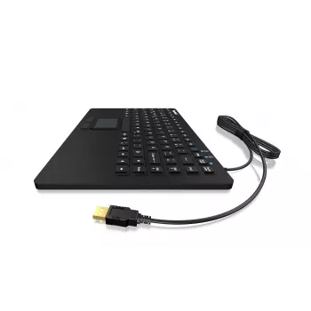 KeySonic KSK-5230 IN (DE) Tastatur Büro USB QWERTZ Deutsch Schwarz
