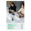 Ugreen Nexode Pro 160W GaN Ladegerät mit USB-C-Kabel Universal Schwarz, Grau AC Schnellladung Indoor