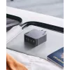 Ugreen Nexode Pro 160W GaN Ladegerät mit USB-C-Kabel Universal Schwarz, Grau AC Schnellladung Indoor