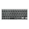 Manhattan Ultra schlank Dual-Mode Wireless Tastatur, Deutsches QWERTZ-Layout, Bluetooth (v3.0) und Wireless (2,4 GHz), 78 flache Scherentasten, automatische Energieverwaltung, Reichweite 10 m, USB-A-Mikroempfänger, AAA-Batterie (im Lieferumfang enthalten), Windows und Mac, Drei Jahre Garantie