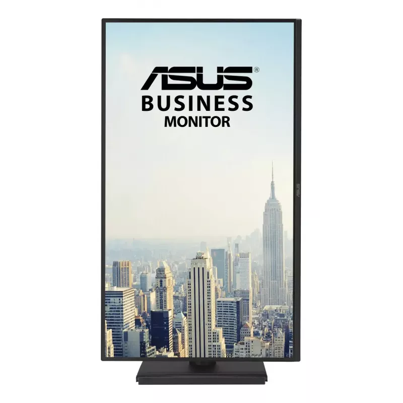 27 Zoll ASUS BE27AQ IPS LCD-Monitor, 2560 x 1440 WQHD, 5 ms, USB 3.2 Hub, höhenverstellbar, VESA, integrierte Lautsprecher, schwarz