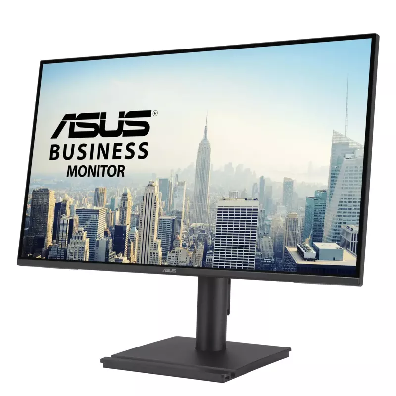 27 Zoll ASUS BE27AQ IPS LCD-Monitor, 2560 x 1440 WQHD, 5 ms, USB 3.2 Hub, höhenverstellbar, VESA, integrierte Lautsprecher, schwarz