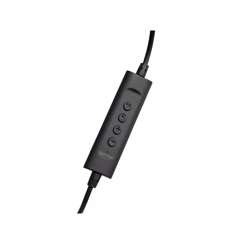 Headset CONCEPTRONIC POLONA05BC — Stereo USB-C, Geräuschunterdrückendes Mikrofon, Ohraufliegend, 2 m Kabel, 20–22000 Hz, Schwarz