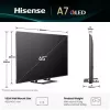 Hisense A7Q 65A7Q 165,1 cm (65 Zoll) 4K Ultra HD Smart TV Wi-Fi Schwarz 400 cd/m²