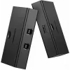 USB-Umschalter UGREEN UGR423 2x1 Schwarz — 2 Computer an 1 USB-Gerät, manuelle Taste