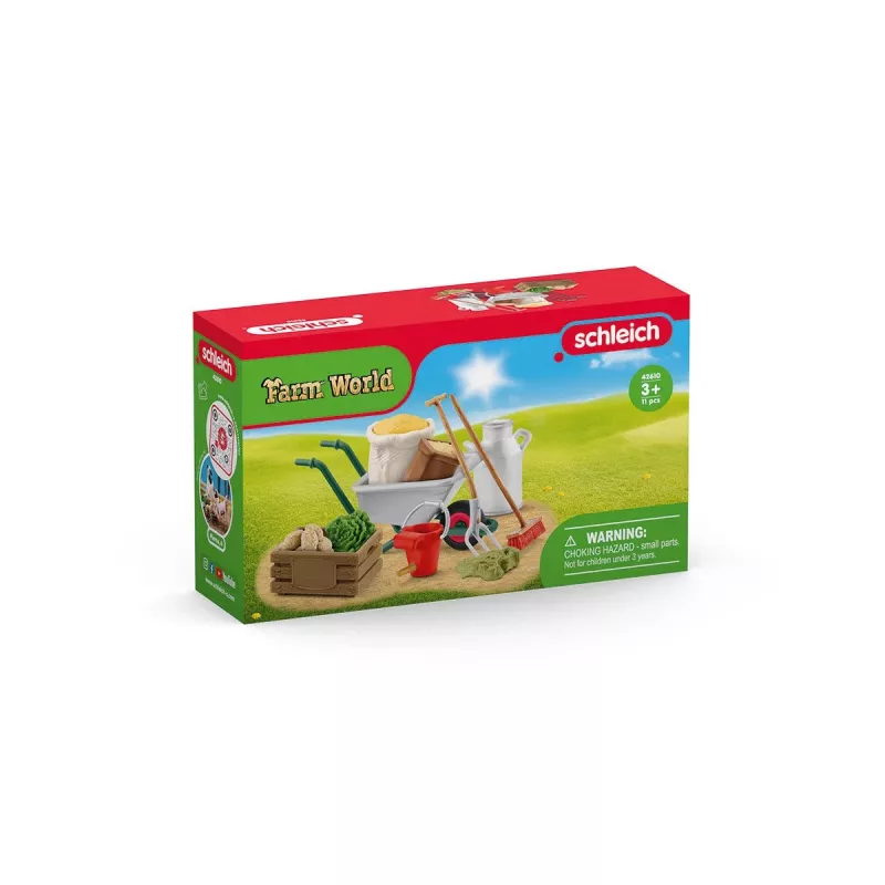 Stallpflege-Zubehör Schleich 42610S Mehrfarbig Empfohlenes Alter 3 Jahre