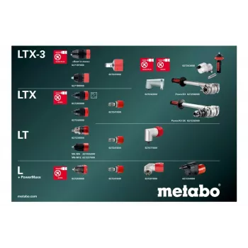 Pistolengriff-Bohrmaschine Metabo BS 18 LTX-3 BL Q I Metal 4000 U/min 3 kg