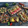 Servierplatte Zassenhaus Snackteller Holz rund 30 cm