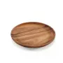Servierplatte Zassenhaus Snackteller Holz rund 30 cm