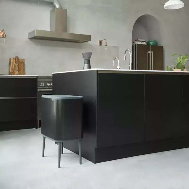 Mülleimer Brabantia 315824 36L Rechteckig Kunststoff Schwarz
