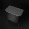 Mülleimer Brabantia 316203 34L Rechteckig Stahl Schwarz