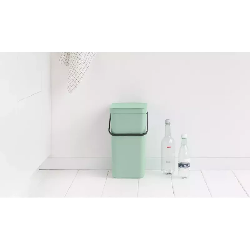 Brabantia Sort & Go 16 L Grüner Abfalleimer 220x279x401 mm